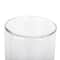 8" Clear Glass Dual Cylinder Candle Holder by Ashland®